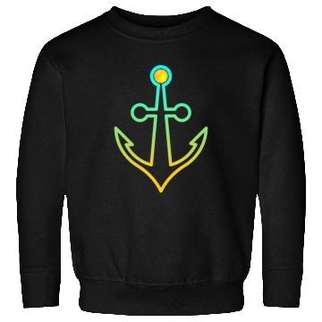 Discover Preppy Nautical Anchor For Sailors Boaters Sweatshirts