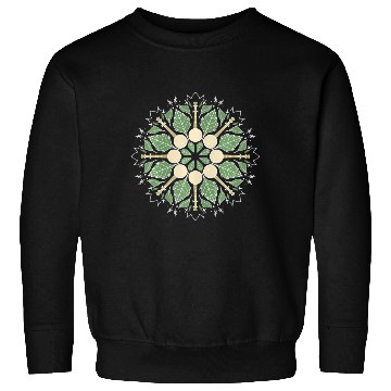 Discover Banjo Mandala Bluegrass Mindfulness & Nature Sweatshirts