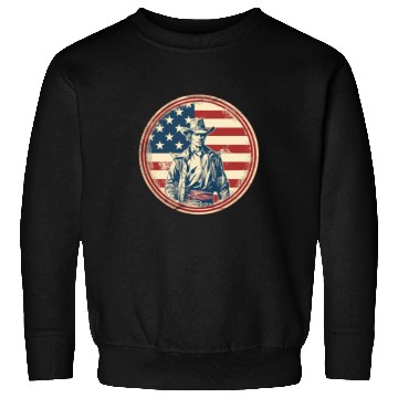 Discover American Flag Cowboy Design Sweatshirts