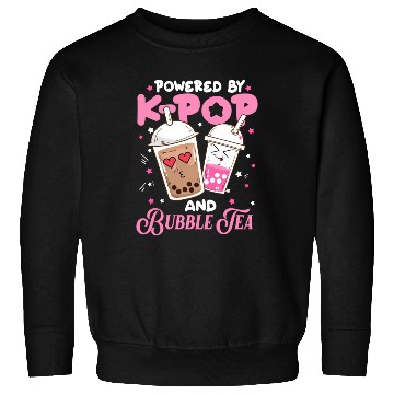 Discover Boba Tea aii Anime Powered By Kpop And Bubble Sweatshirts