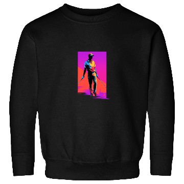 Discover Golfer Golf Player Golfing 80s 90s Retro Sweatshirts
