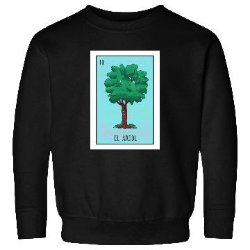 Discover El Arbol Lottery Card The Tree Card Mecan Sweatshirts