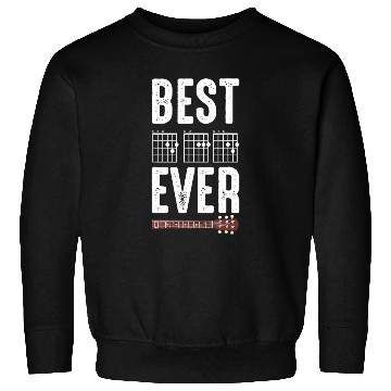 Discover Best Dad Ever Guitarist Daddy Musical Instrument Sweatshirts