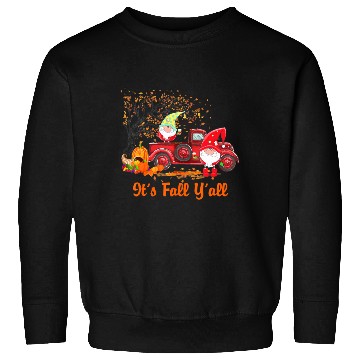 Discover It's Fall Y'all Cute Gnomes Pumpkin Spice Autumn Sweatshirts