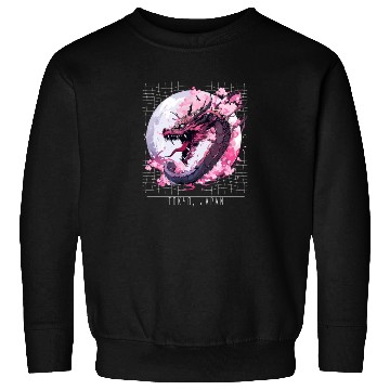 Discover Japanese Tokyo Dragon Asian inspired retro 80’s Sweatshirts