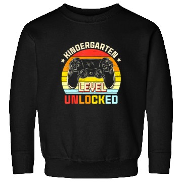 Discover Kindergarten Level Unlocked Video Game Back to Sweatshirts