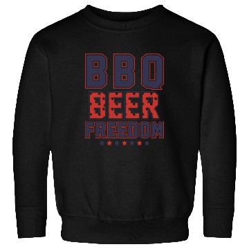 Discover BBQ Beer Freedom Sweatshirts