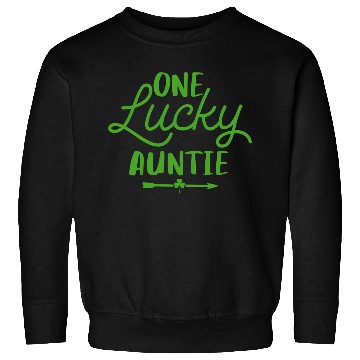 Discover One Lucky Auntie St Patrick'S Day Irish Lucky Aunt Sweatshirts