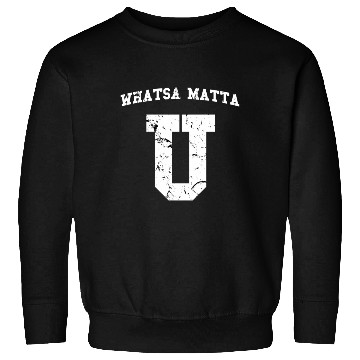 Discover Whatsamatta U Fake College University Jersey Sweatshirts