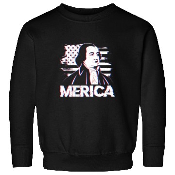 Discover Merica USA Presidents America Fan USA Party Sweatshirts
