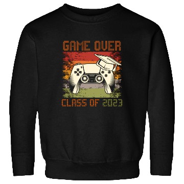 Discover Game Over Class Of 2023 Senior 2023 School Sweatshirts