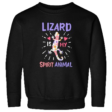 Discover Lizard Reptile Herpetologist Lizard Lover Sweatshirts