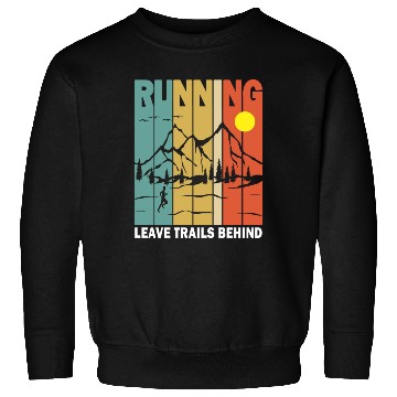 Discover Retro Running Outdoors Funny Sweatshirts