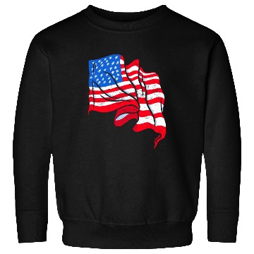 Discover America Flag Independence Day US Patriots Sweatshirts