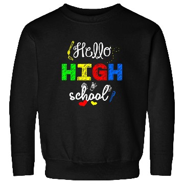Discover High school First Day Back To School Student Sweatshirts