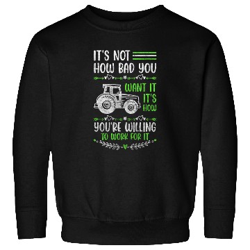 Discover Farmer Work Hard Work Vegetable Sweatshirts