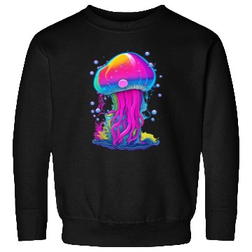 Discover Vibrant Jellyfish Colorful Sweatshirts
