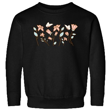Discover Flowers & Butterflies Sweatshirts