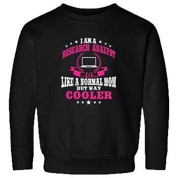 Discover Research Analyst Mom Outfit Mother's Day Sweatshirts