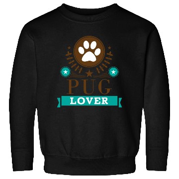 Discover Pug Lover Cute Dog Sweatshirts
