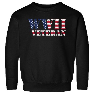 Discover Ww2 Veteran American Flag World War Ii Sweatshirts