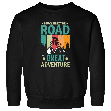 Discover Mountain bike trail Sweatshirts