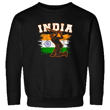 Discover India Flag Indian Cricket Jersey Fans Player Coach Sweatshirts