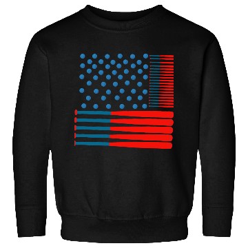 Discover Baseball Stars & Stripes: A Patriotic Swing Sweatshirts