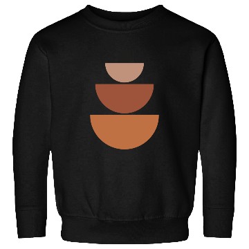 Discover Geometric Harmony: Boho-inspired Illustration with Sweatshirts