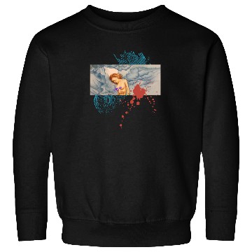Discover storm clouds girl Sweatshirts