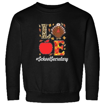 Discover Cute School Secretary Thanksgiving Sweatshirts