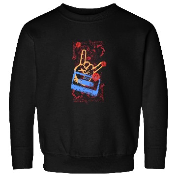 Discover devil horns hand Sweatshirts