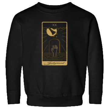 Discover Tarot Card Judgement Occult Gothic Halloween Sweatshirts