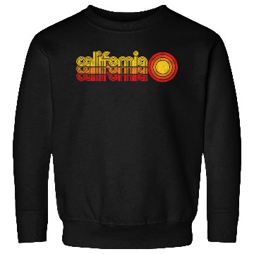 Discover California Sweet 70S Sun Sweatshirts