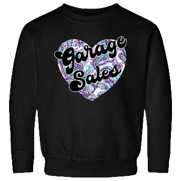 Discover Garage Sales paisley heart Sweatshirts