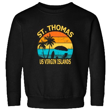 Discover Travel St Thomas Us Virgin Islands Vacation Souven Sweatshirts