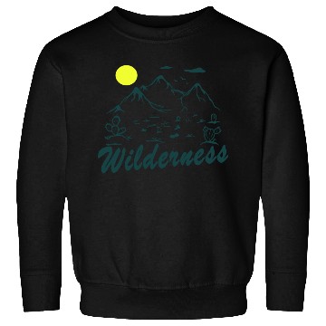 Discover Wilderness Hiking Nature Lover Sweatshirts
