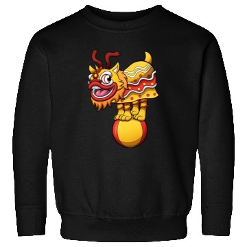 Discover Lion Dance Act Sweatshirts