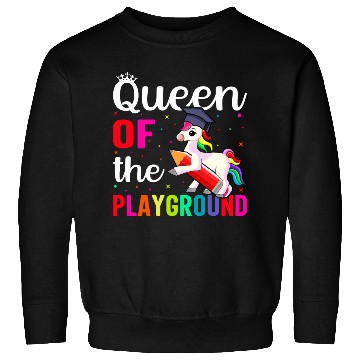 Discover Queen Of The Playground Back To School Sweatshirts