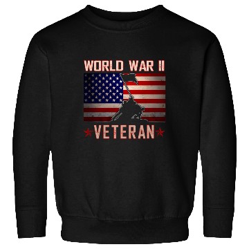 Discover American Patriot Wwii Veteran Military World War 2 Sweatshirts