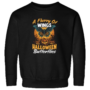 Discover Butterfly Halloween Trick Or Treat Insect Lover Sweatshirts