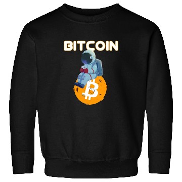 Discover Bitcoin Coin-Crypto Astronaut Sweatshirts
