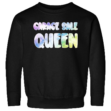 Discover Garage Sale Queen pastel cloud Sweatshirts