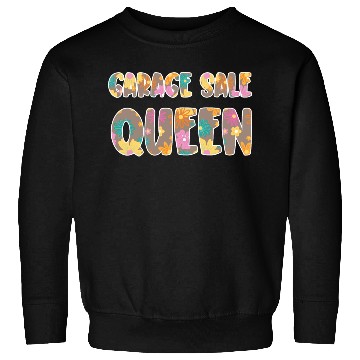 Discover Garage Sale Queen brown floral Sweatshirts