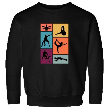Discover Fitness Exercise Workout Gym Sweatshirts