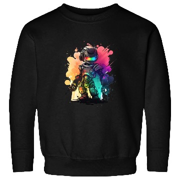 Discover Retro Robot Cute Robotic Engineer Technology Sweatshirts