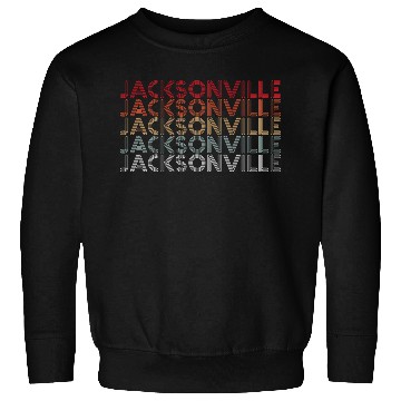 Discover Jacksonville Florida Rainbow City Sweatshirts