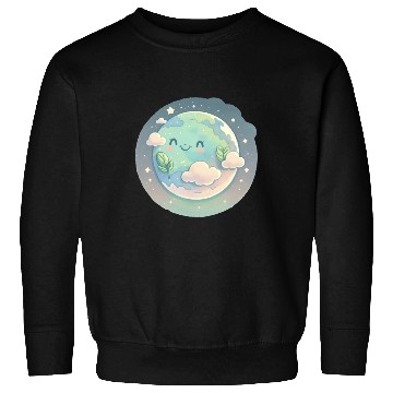 Discover Earth Happy Lovers Space Science Planet Sweatshirts
