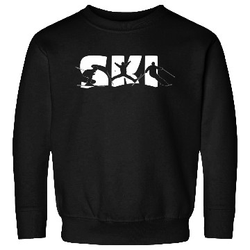 Discover Ski Skiing Skier Ski Sweatshirts