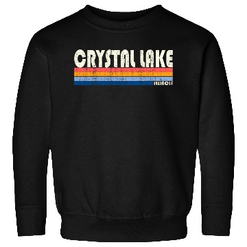 Discover 70S 80S Style Crystal Lake Il Sweatshirts